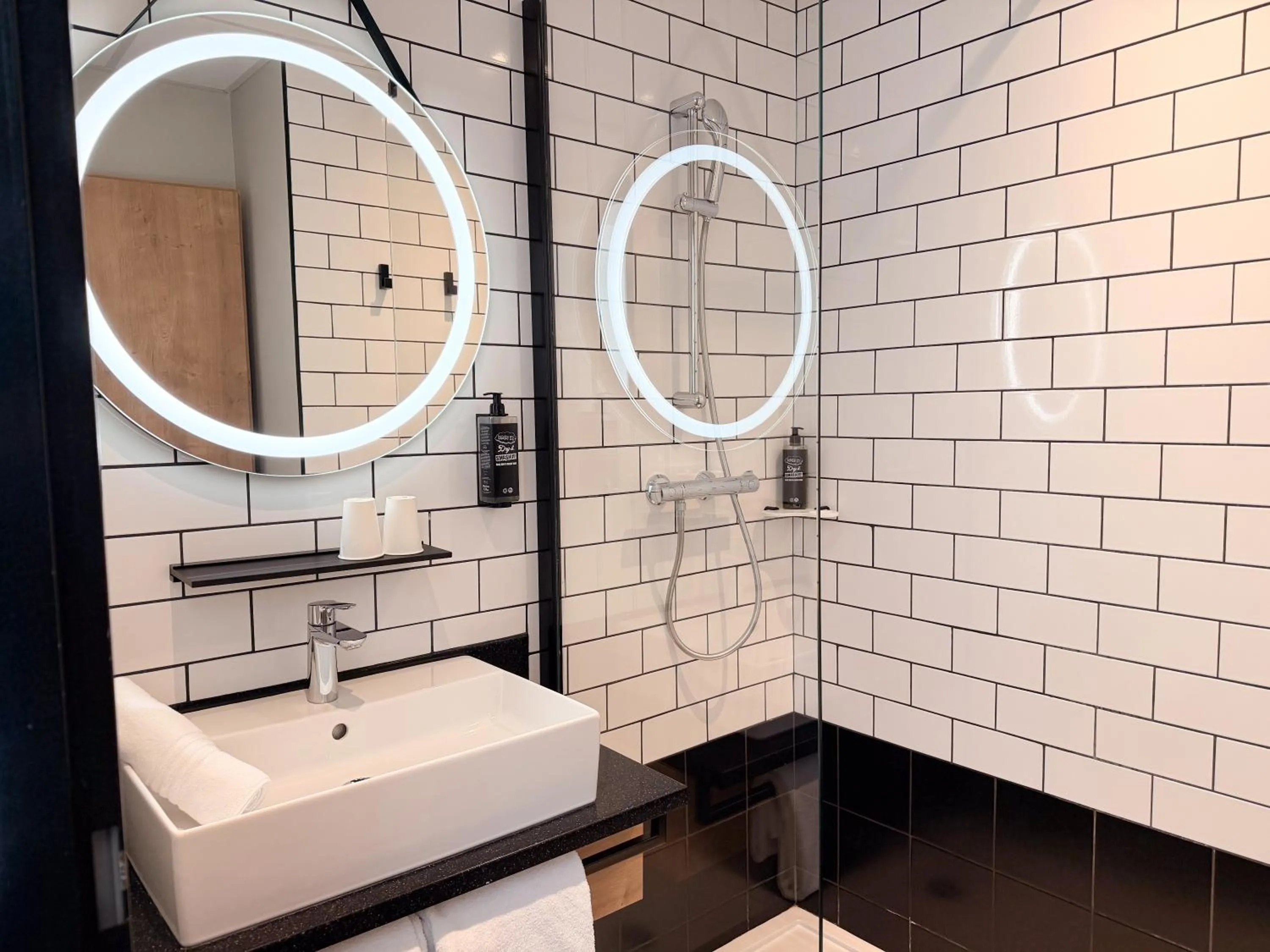 Bathroom in Ibis Lunel Petite Camargue