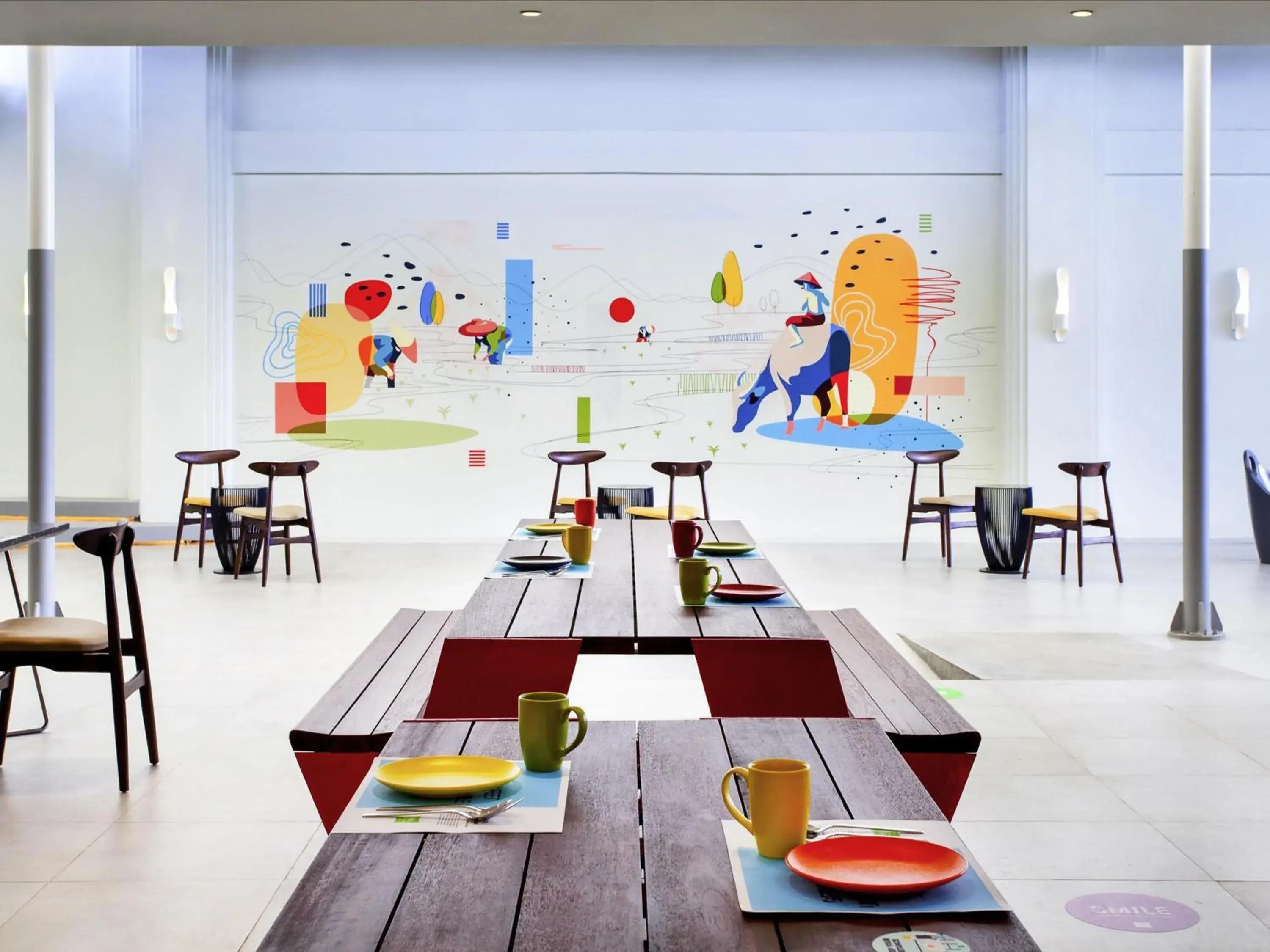 Restaurant/places to eat in ibis Styles Bandung Grand Central Restaurant/places to eat in ibis Styles Bandung Grand Central