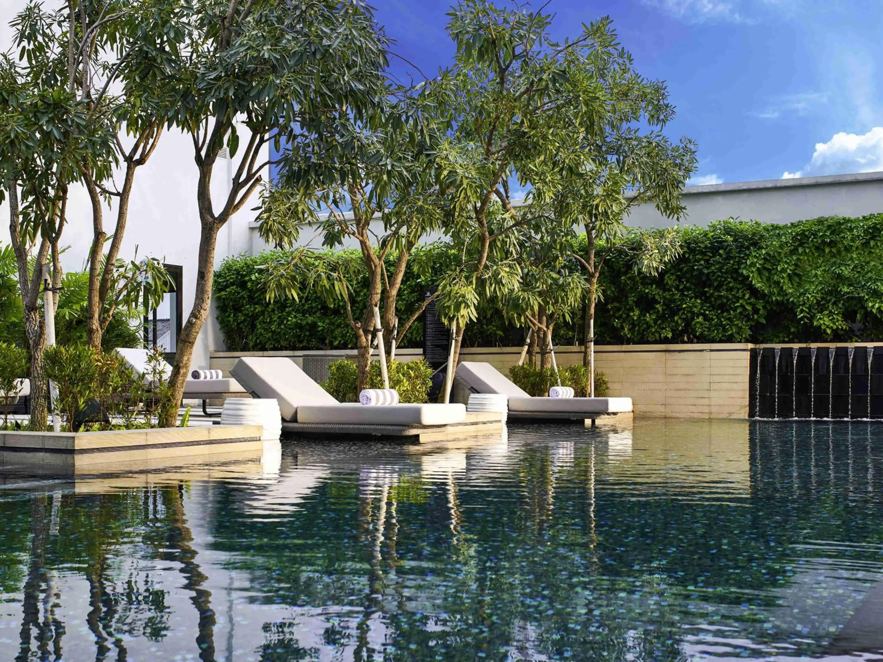 Pool view in Pullman Bandung Grand Central