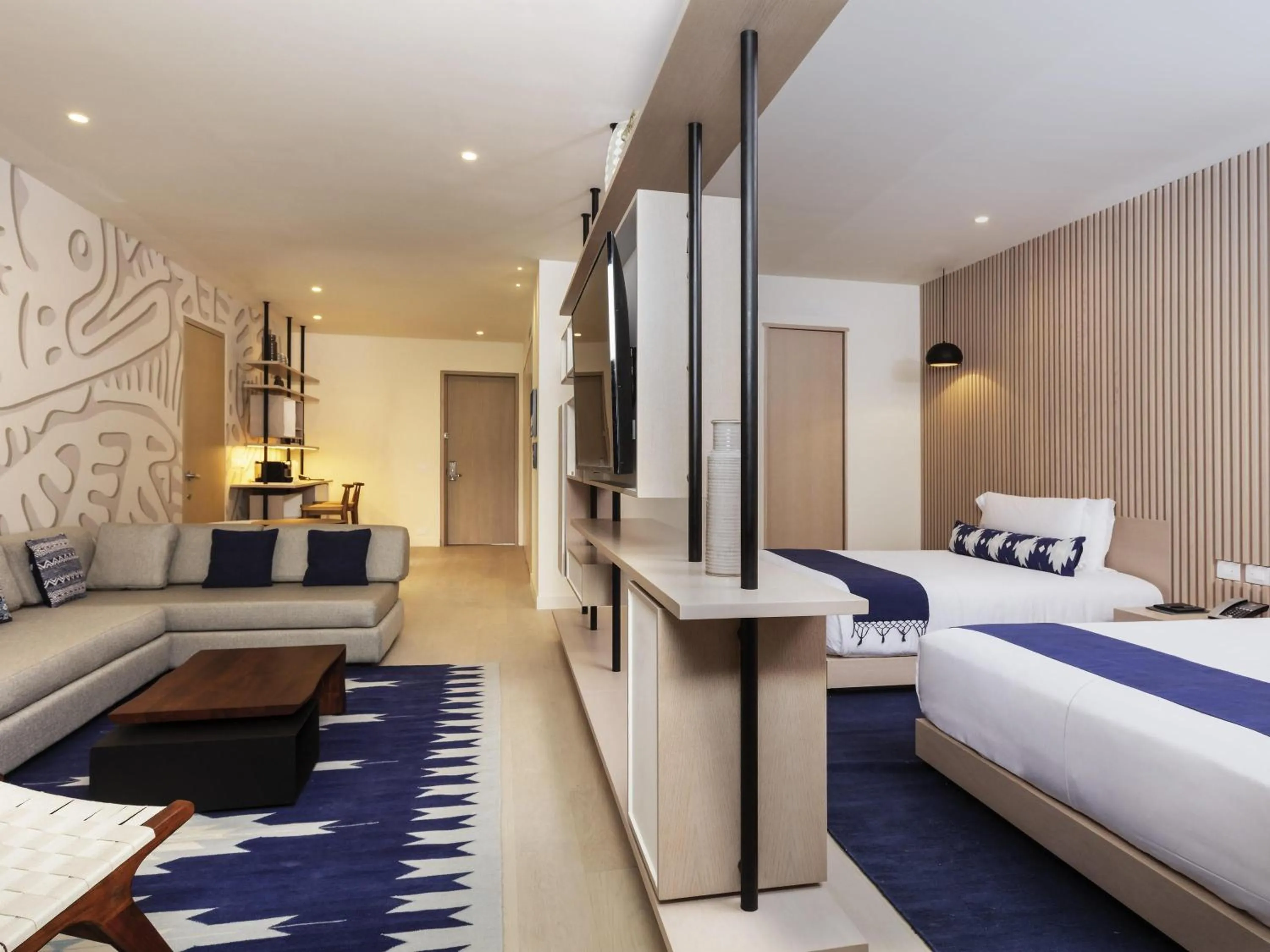 Bedroom, Bed in SLS Cancun