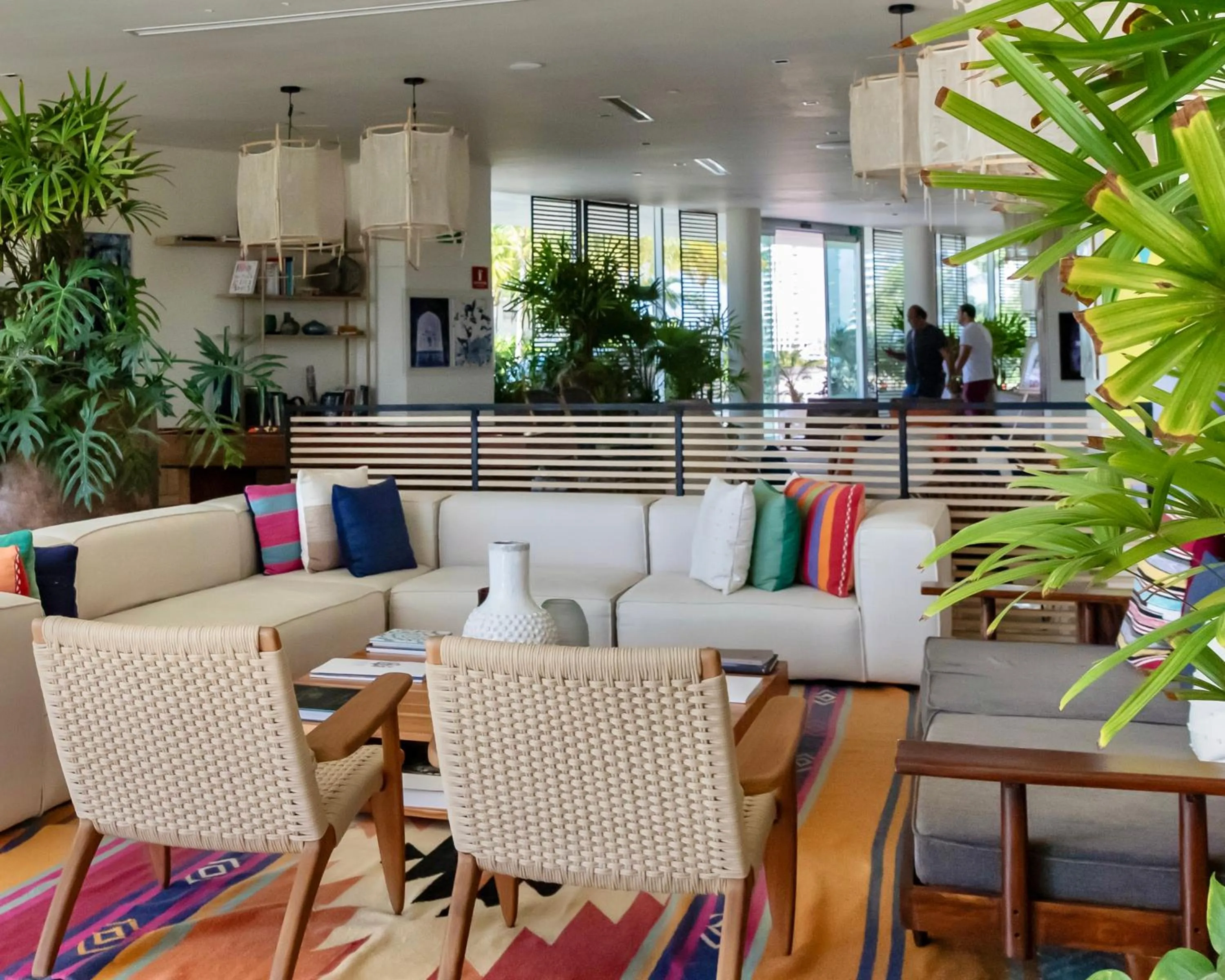 Lobby or reception in SLS Cancun