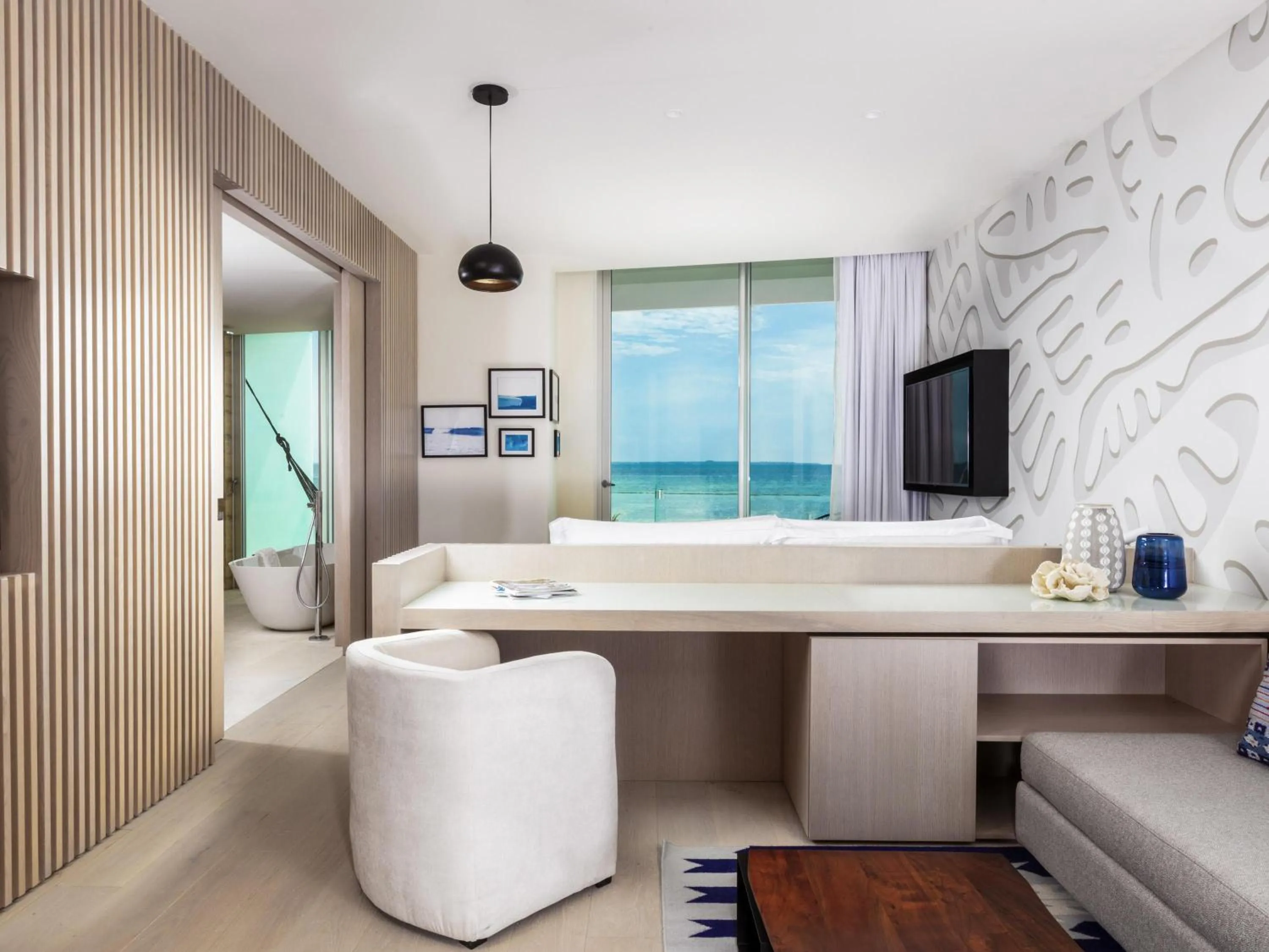 Bedroom in SLS Cancun
