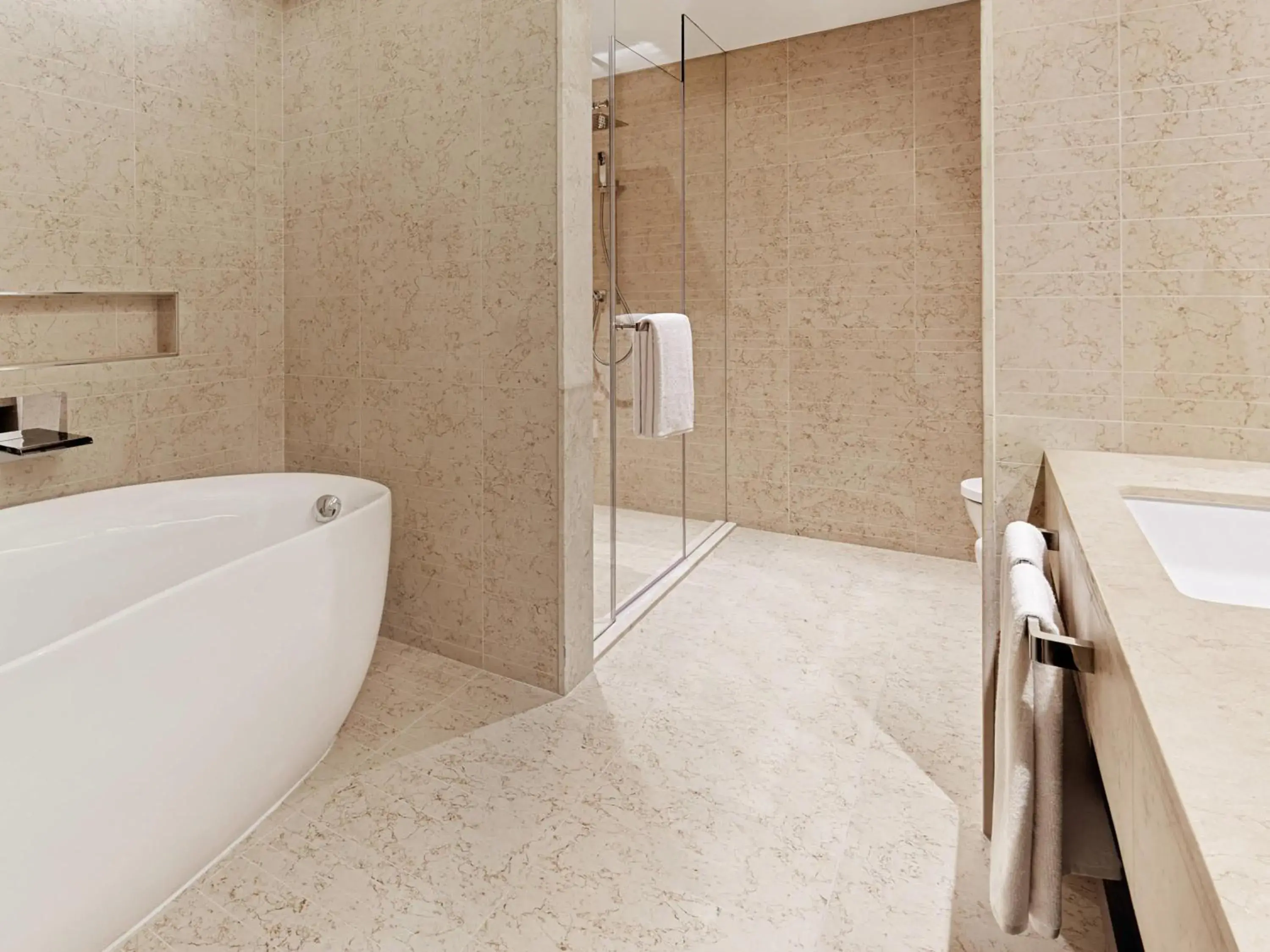 Bedroom in Sofitel Dubai The Obelisk Bedroom in Sofitel Dubai The Obelisk