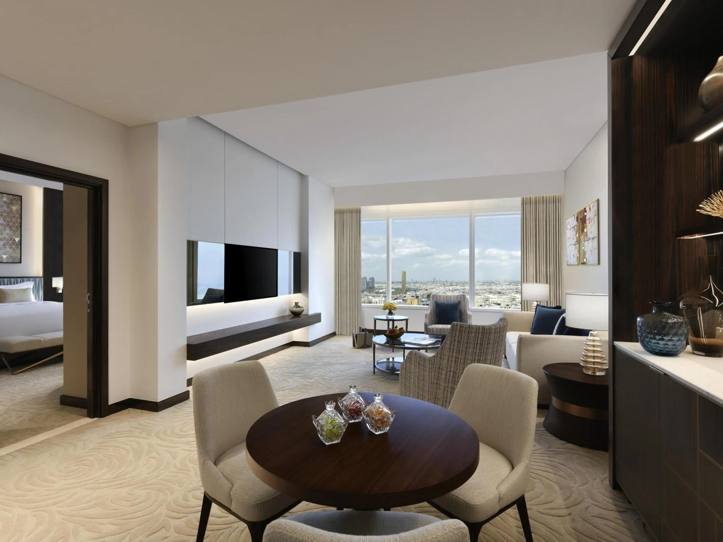 Photo of the whole room, Bed in Sofitel Dubai The Obelisk