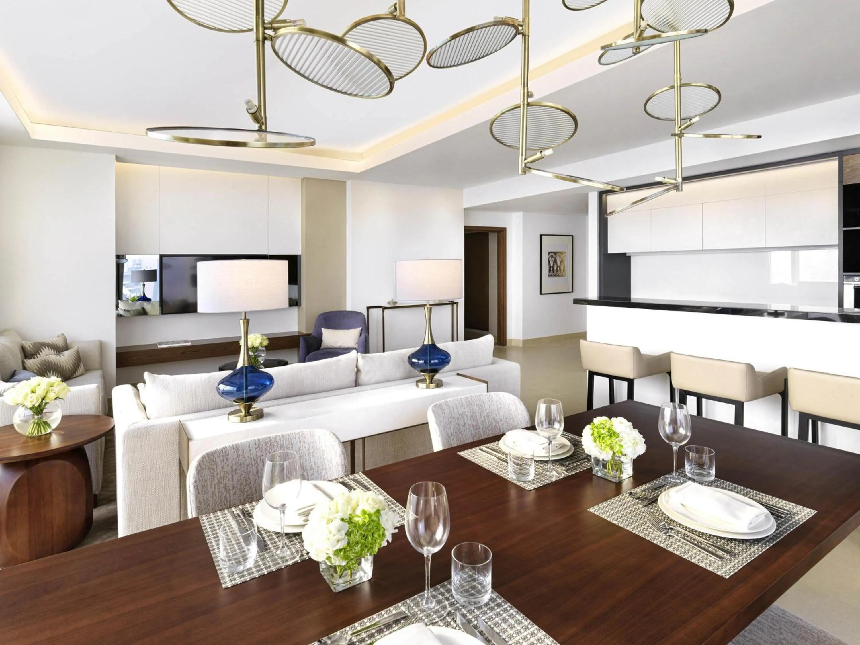 Bedroom in Sofitel Dubai The Obelisk