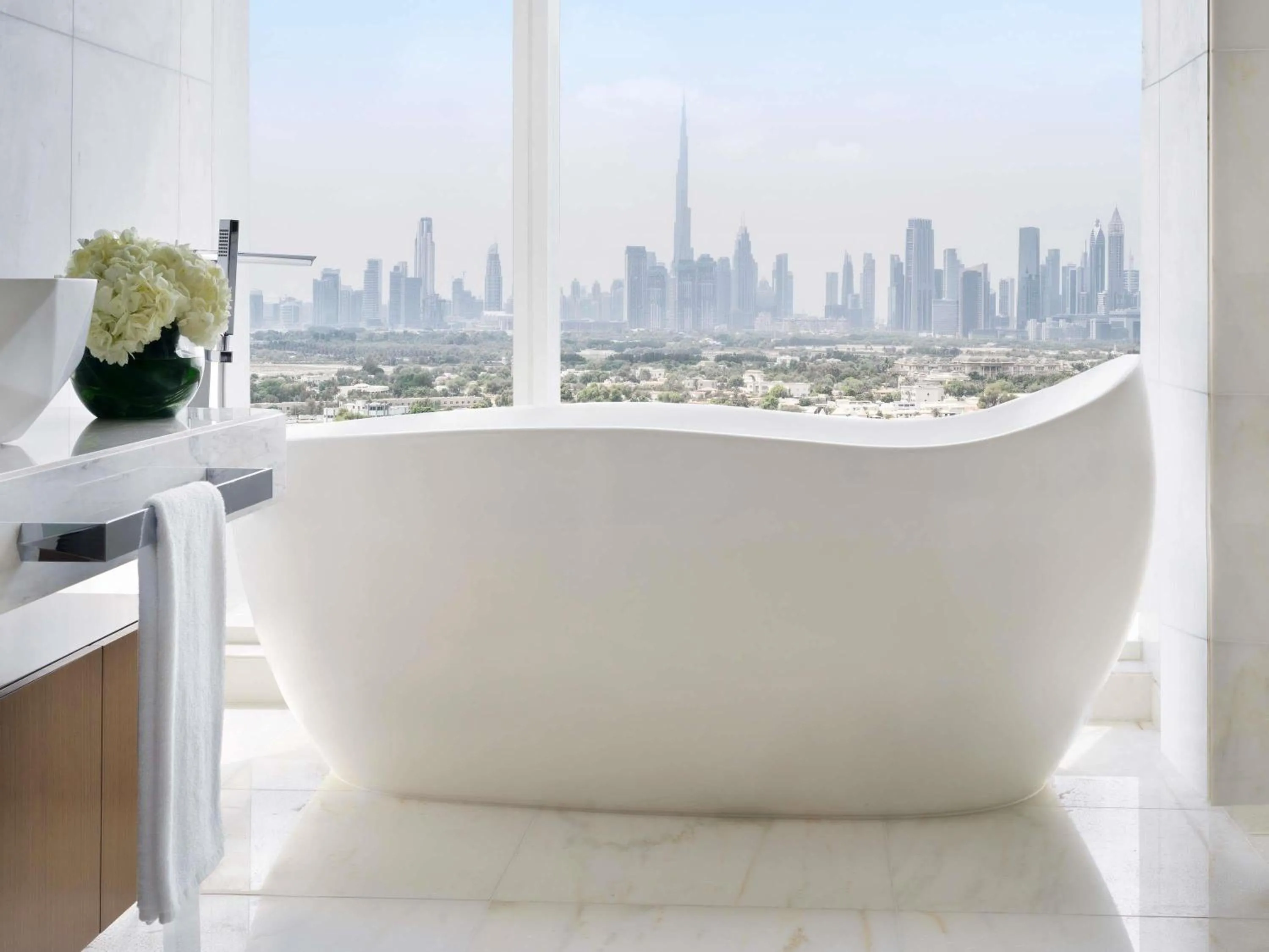 Bedroom in Sofitel Dubai The Obelisk