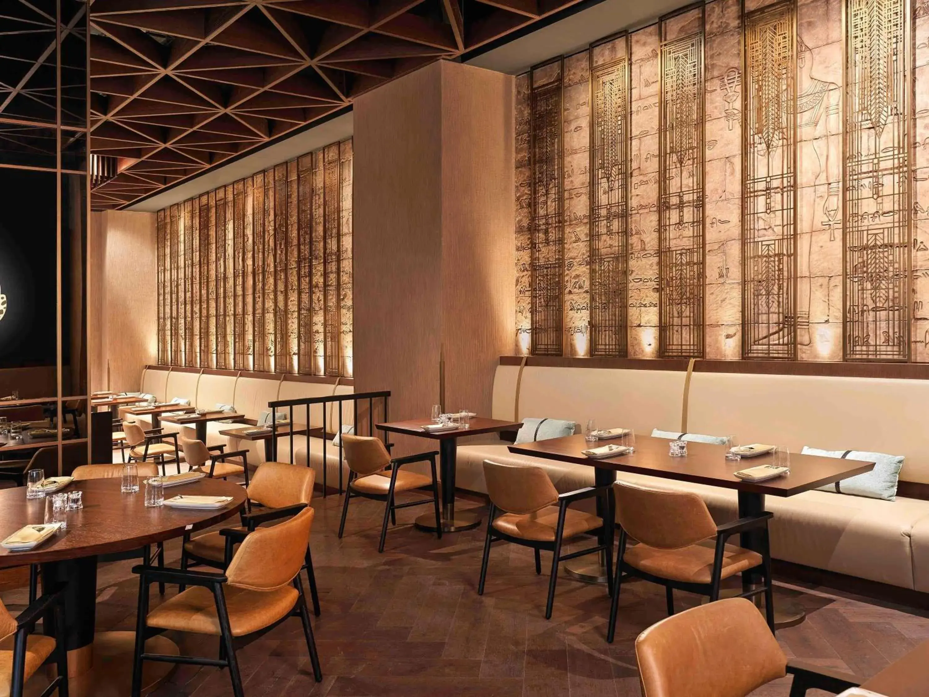 Lounge or bar in Sofitel Dubai The Obelisk Lounge or bar in Sofitel Dubai The Obelisk