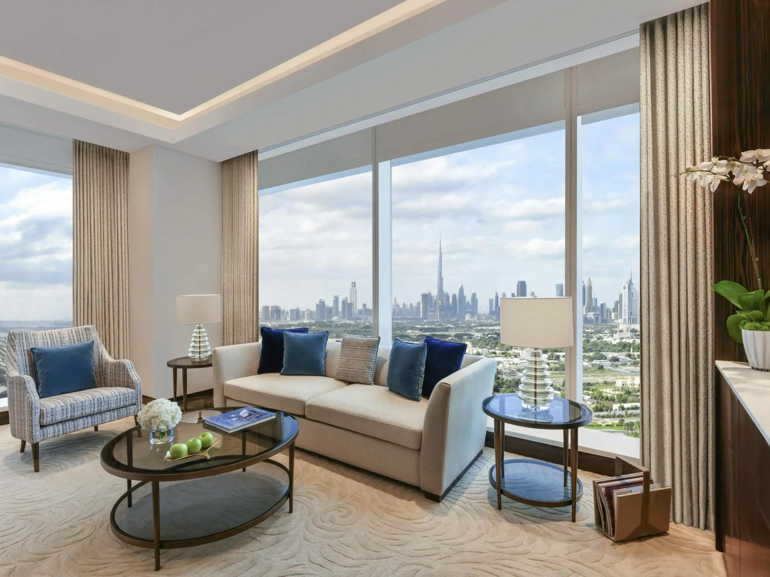 Bedroom in Sofitel Dubai The Obelisk Bedroom in Sofitel Dubai The Obelisk