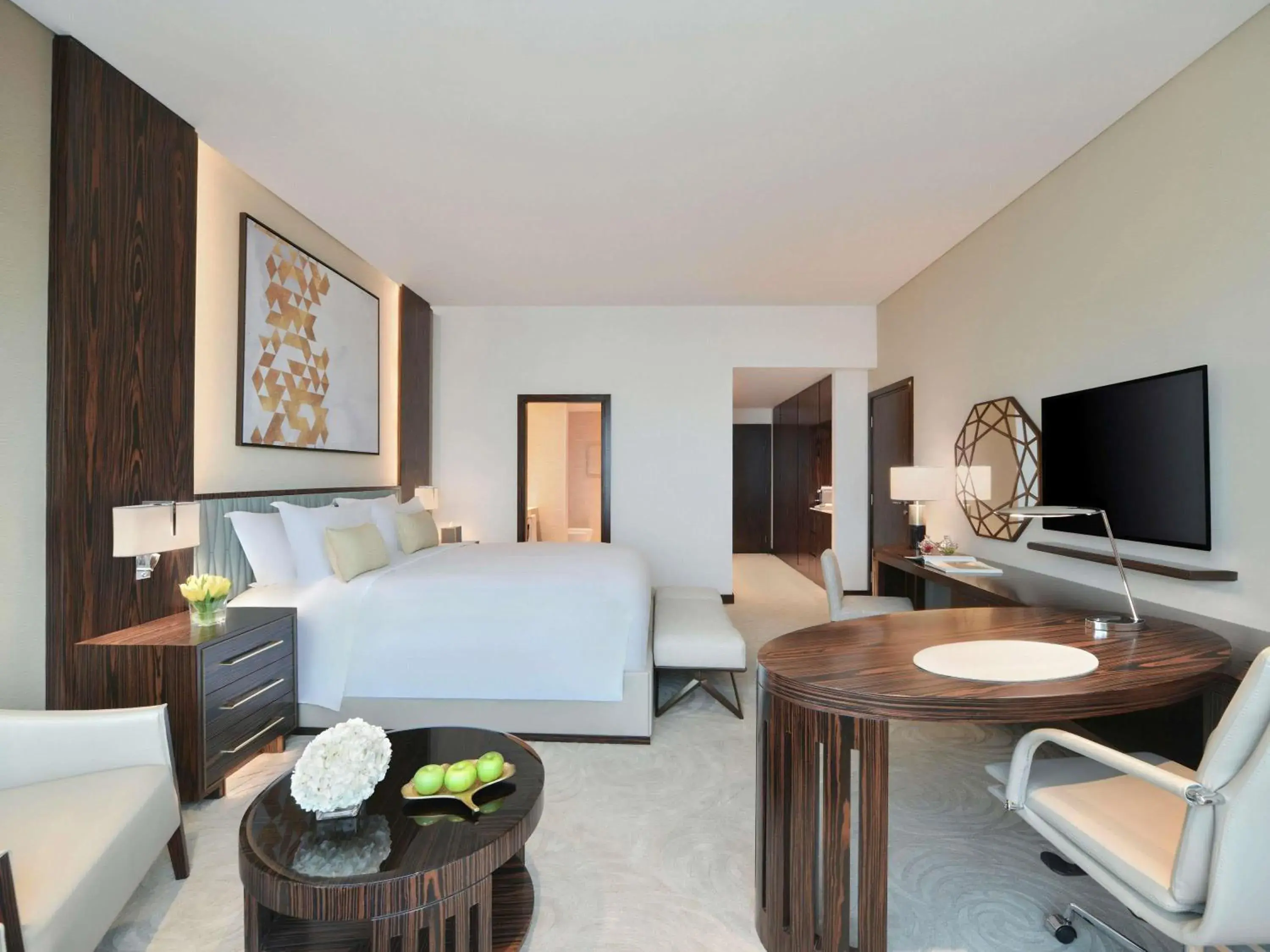 Bedroom, Bed in Sofitel Dubai The Obelisk Bedroom, Bed in Sofitel Dubai The Obelisk