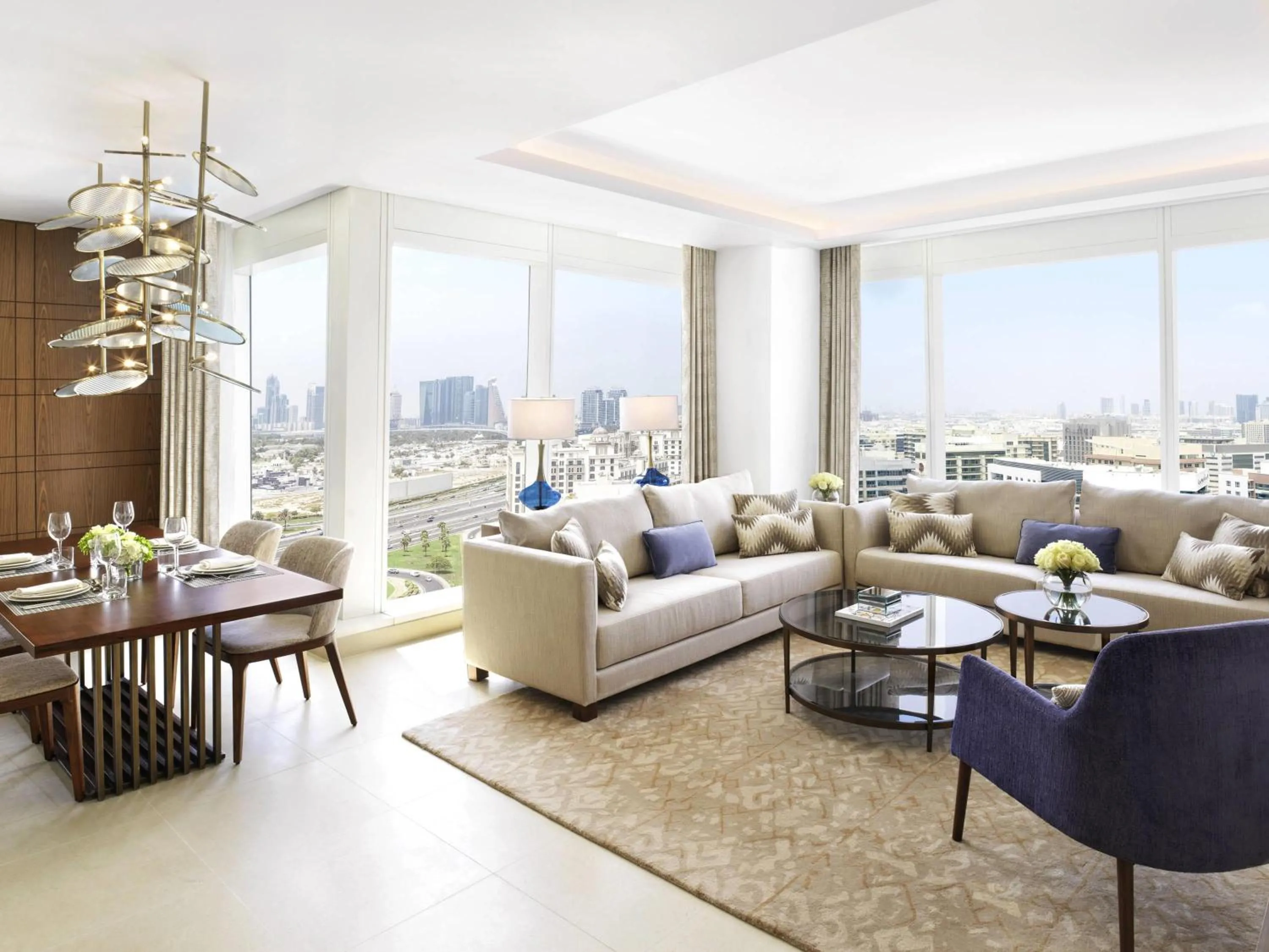 Bedroom in Sofitel Dubai The Obelisk