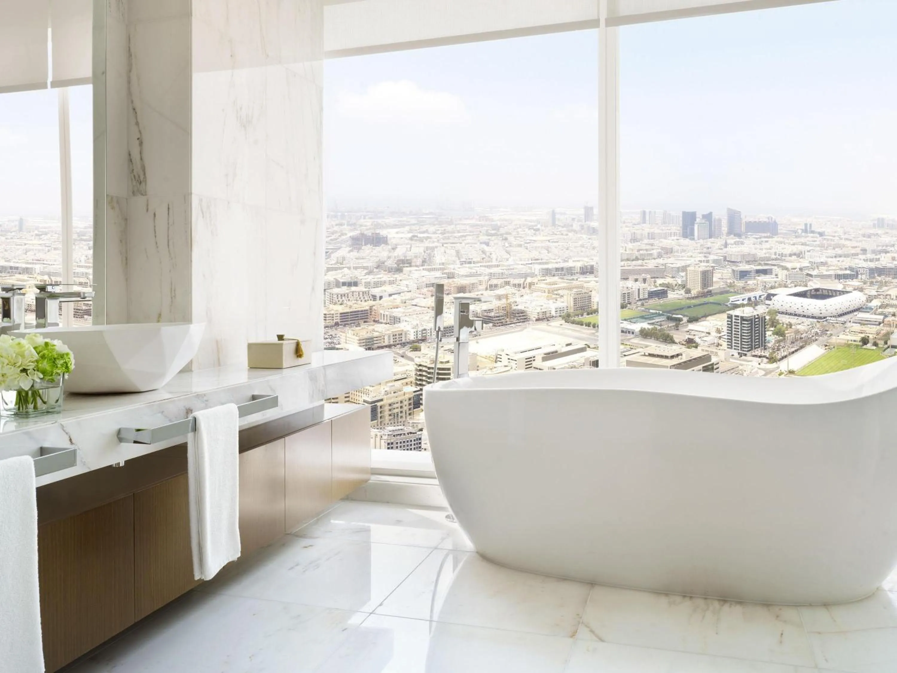 Bedroom in Sofitel Dubai The Obelisk