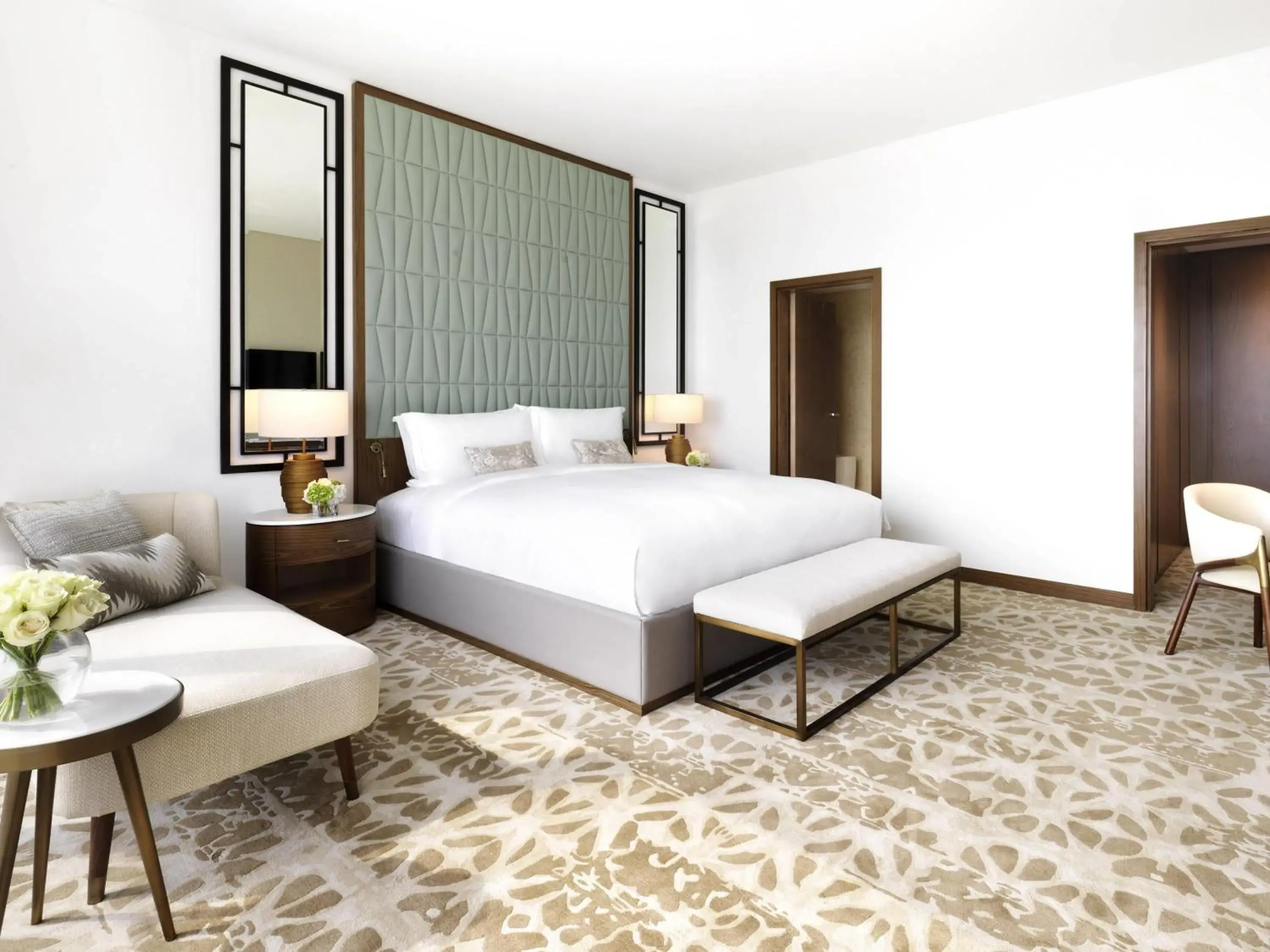 Bedroom, Bed in Sofitel Dubai The Obelisk Bedroom, Bed in Sofitel Dubai The Obelisk