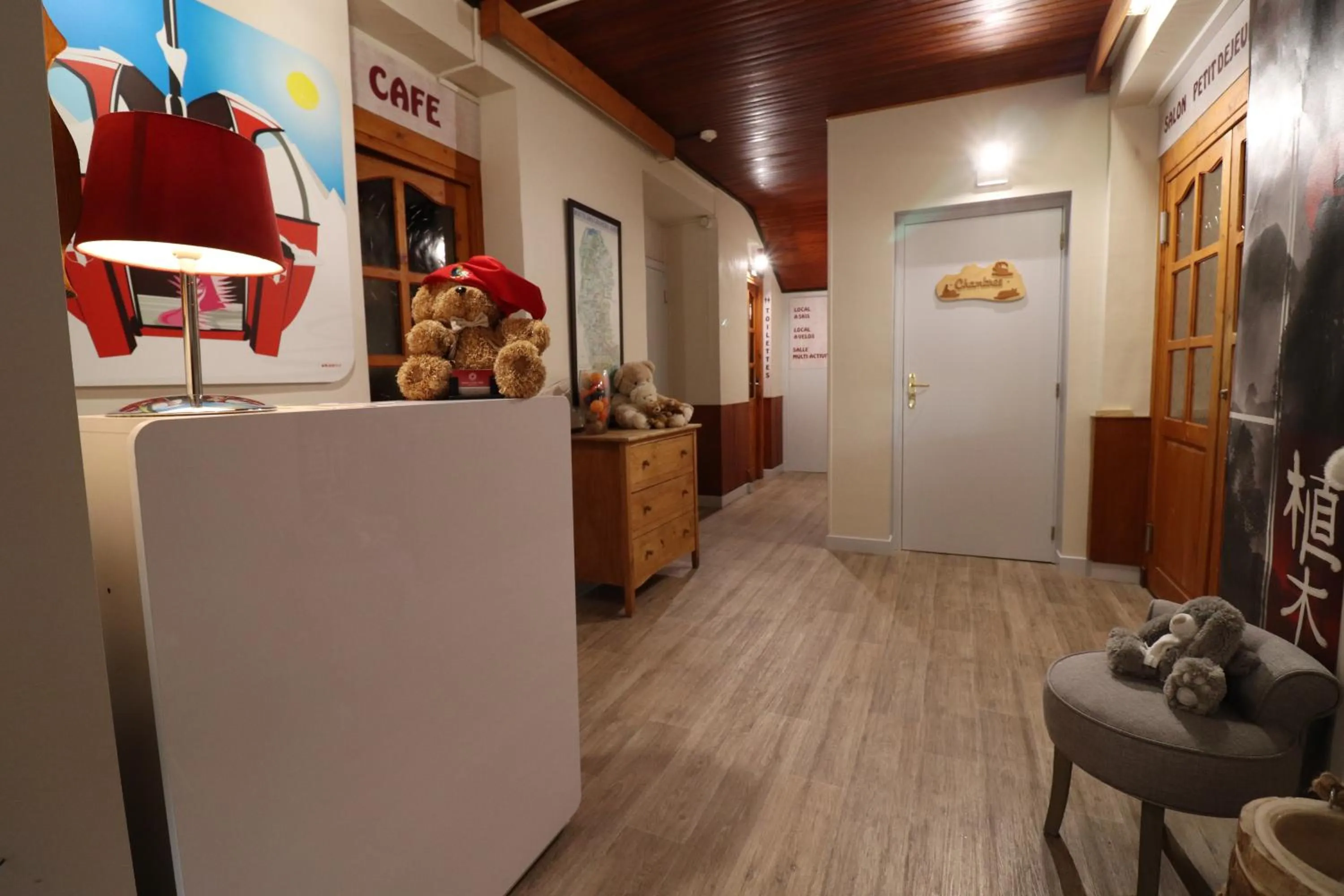 Decorative detail in Hotel la Turra