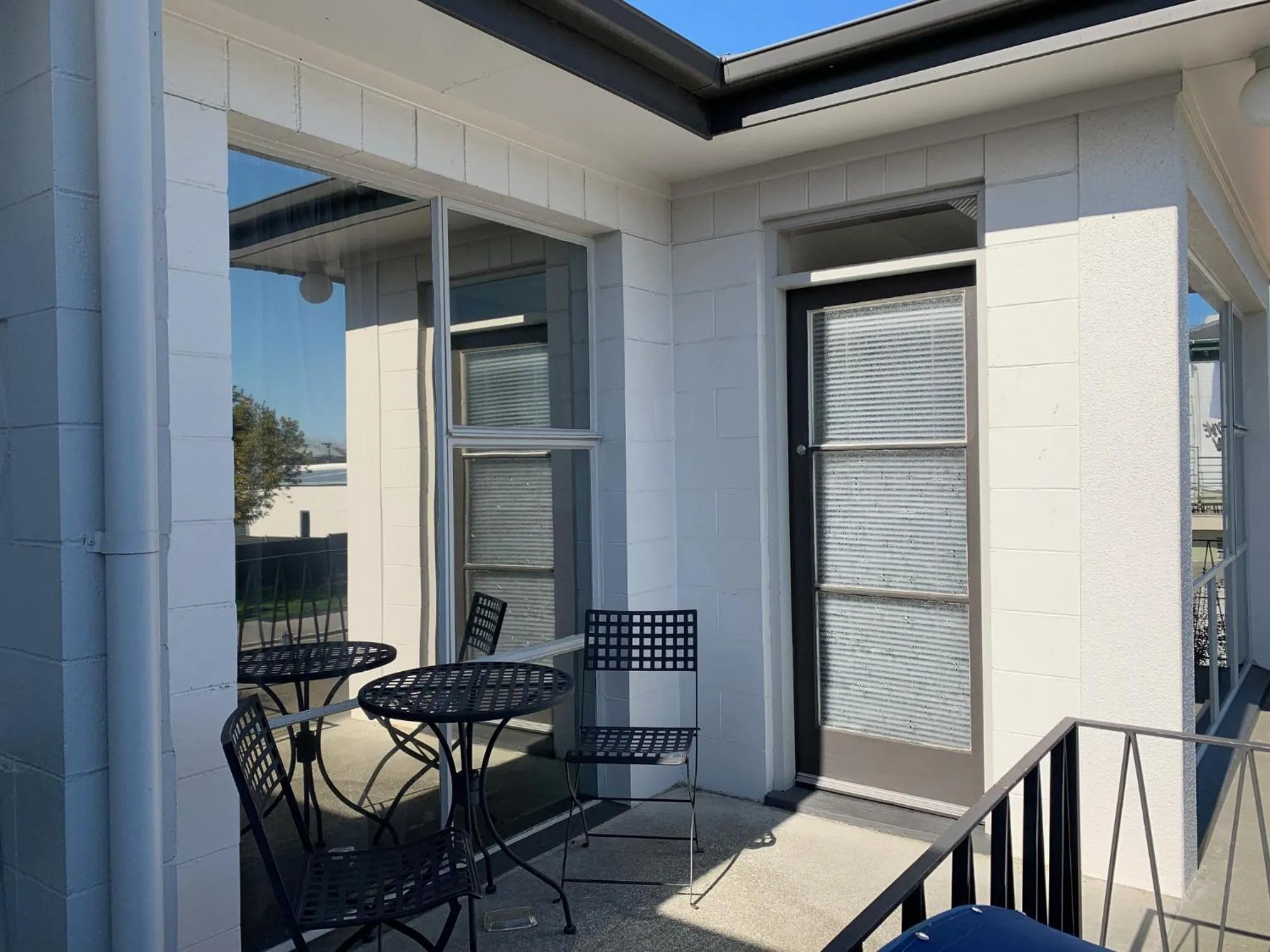 Balcony/Terrace in Temuka Motel