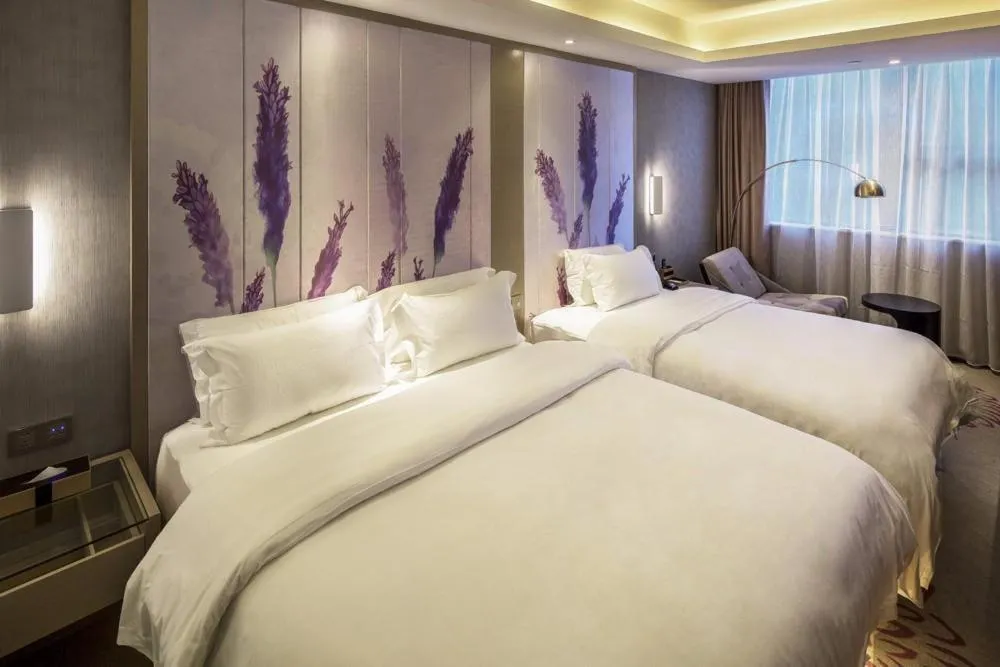 Bed in Lavande Hotel Shenzhen Baoan Haiya Binfencheng