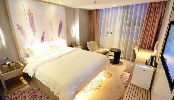 Bed in Lavande Hotel Shenzhen Baoan Haiya Binfencheng