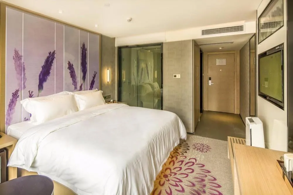 Bed in Lavande Hotel Shenzhen Baoan Haiya Binfencheng