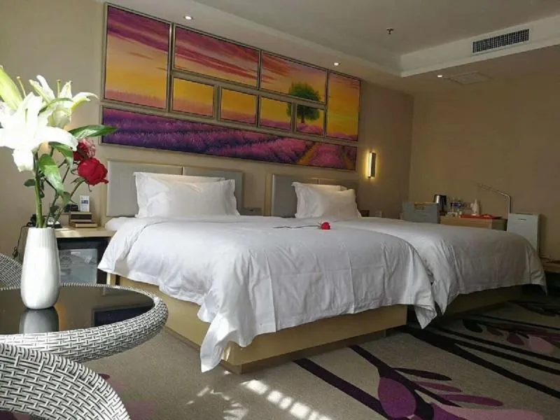 Bed in Lavande Hotel Zhangjiakou Victoria Plaza