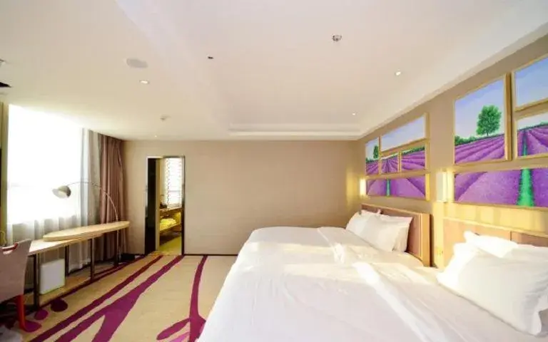 Bed in Lavande Hotel Wuhan Nanhu Walmart Store Bed in Lavande Hotel Wuhan Nanhu Walmart Store