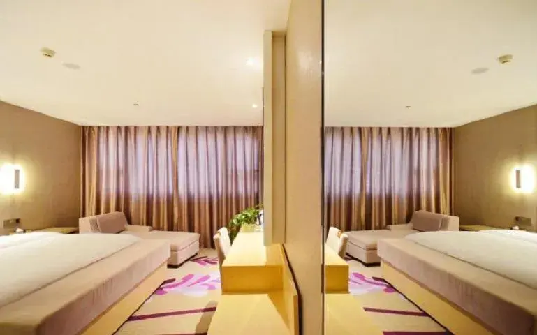 Bed in Lavande Hotel Wuhan Nanhu Walmart Store Bed in Lavande Hotel Wuhan Nanhu Walmart Store