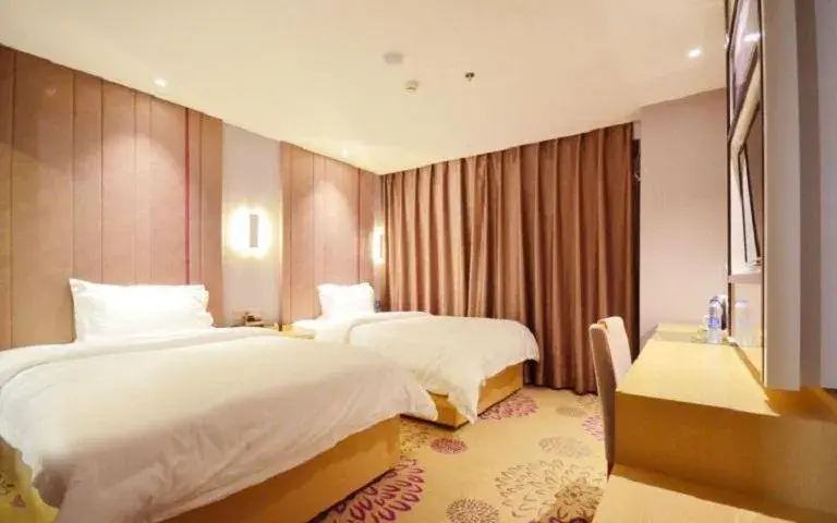 Bed in Lavande Hotel Wuhan Nanhu Walmart Store Bed in Lavande Hotel Wuhan Nanhu Walmart Store