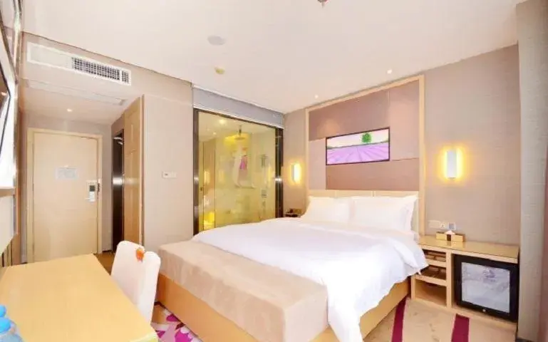Bed in Lavande Hotel Wuhan Nanhu Walmart Store Bed in Lavande Hotel Wuhan Nanhu Walmart Store