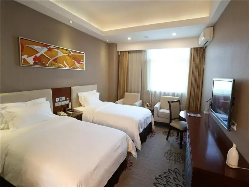 Bed in Lavande Hotel Dongguan Tangxia Branch Bed in Lavande Hotel Dongguan Tangxia Branch