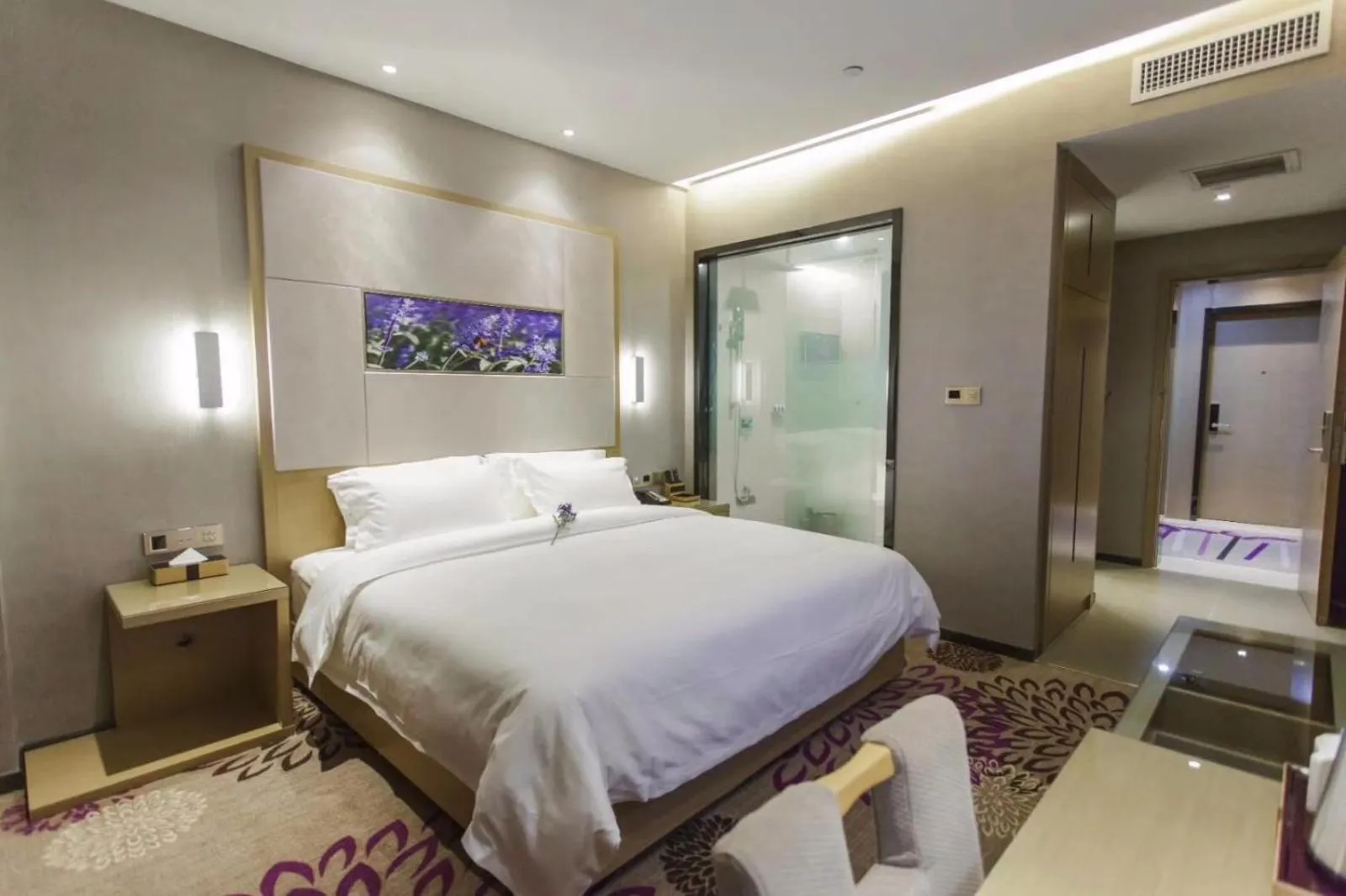 Bed in Lavande Hotel Yanjiao Hanwang Road Branch
