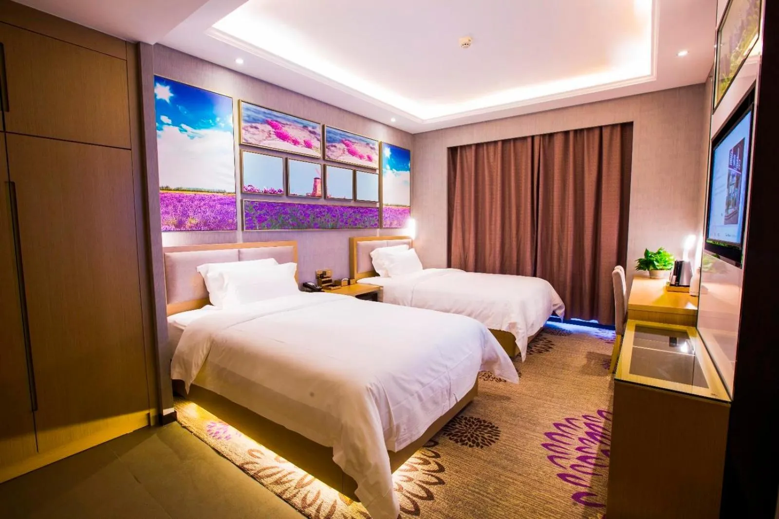 Bed in Lavande Hotel Xinyang Municipal Government Branch