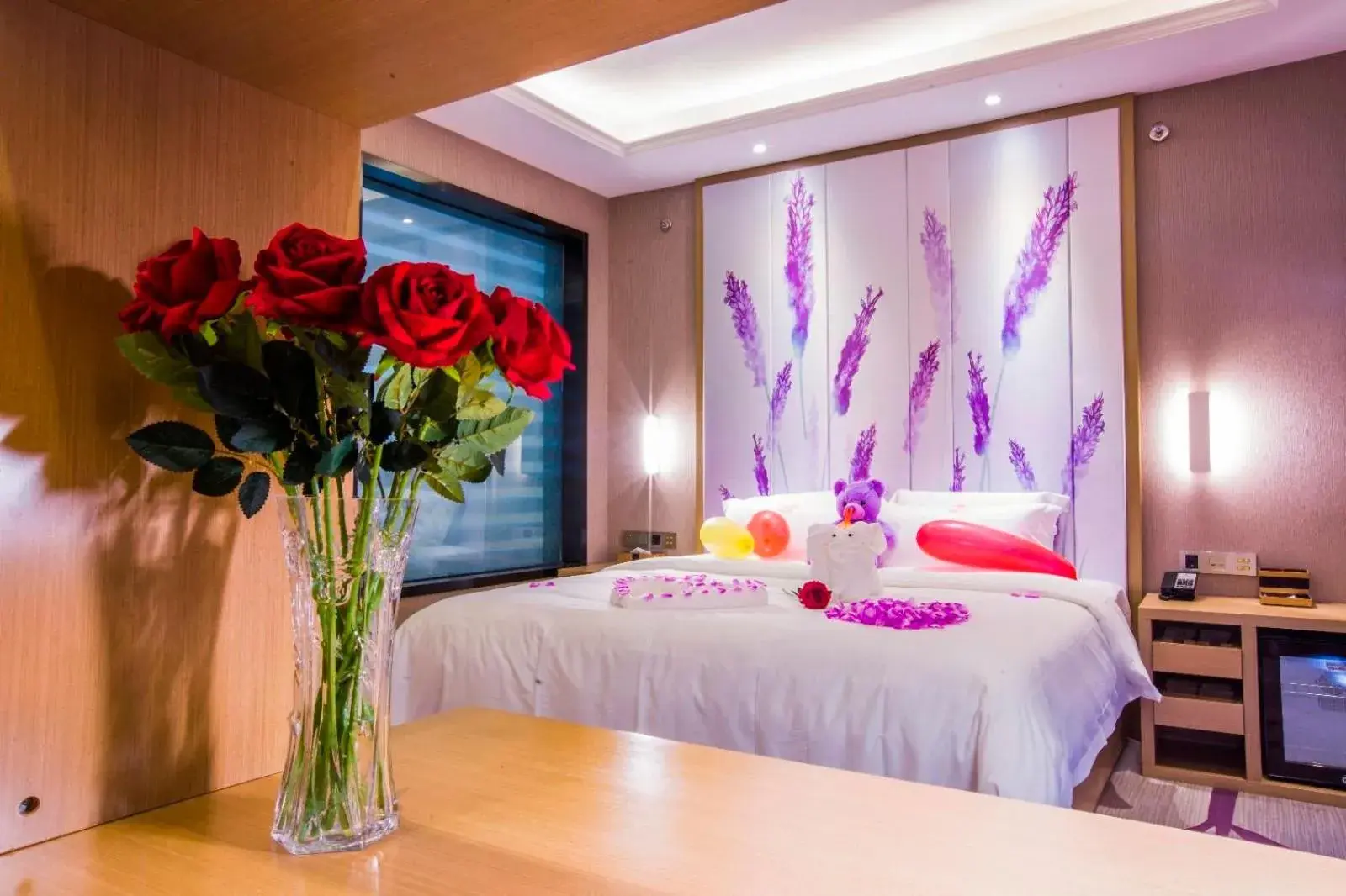 Bed in Lavande Hotel Xinyang Municipal Government Branch Bed in Lavande Hotel Xinyang Municipal Government Branch