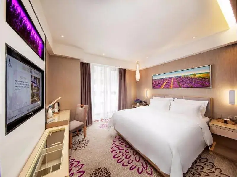 Bed in Lavande Hotel Changde Railway Station Branch Bed in Lavande Hotel Changde Railway Station Branch