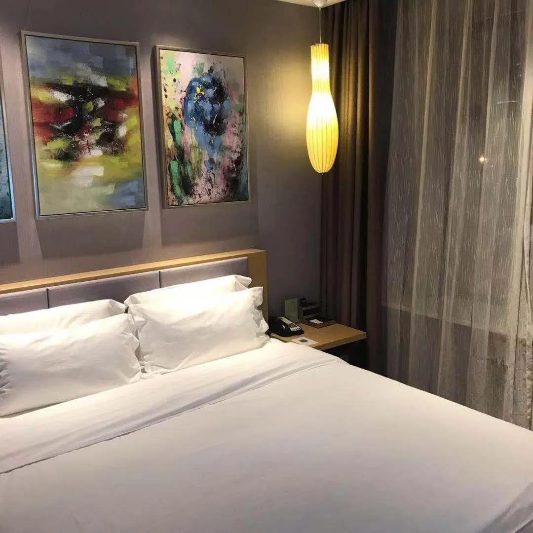 Bed in Lavande Hotel Jilin Songjiang Road Jiangwan Bridge Branch