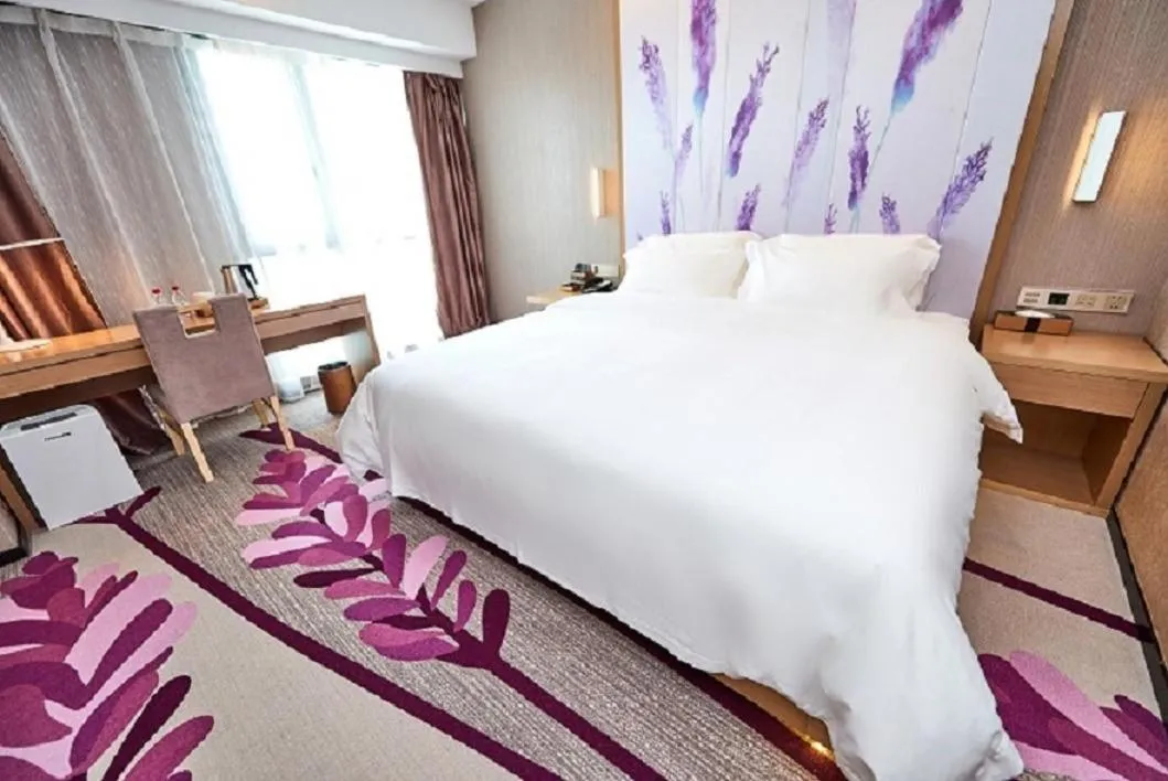Bed in Lavande Hotel Haining Leather City Yintai Branch