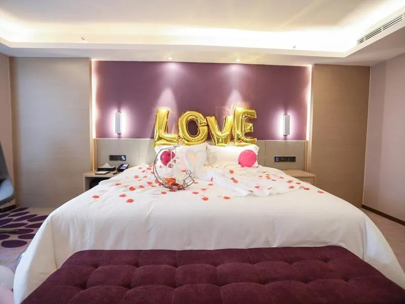 Bed in Lavande Hotel Xianyang Yuquan Road Wanda Plaza Branch