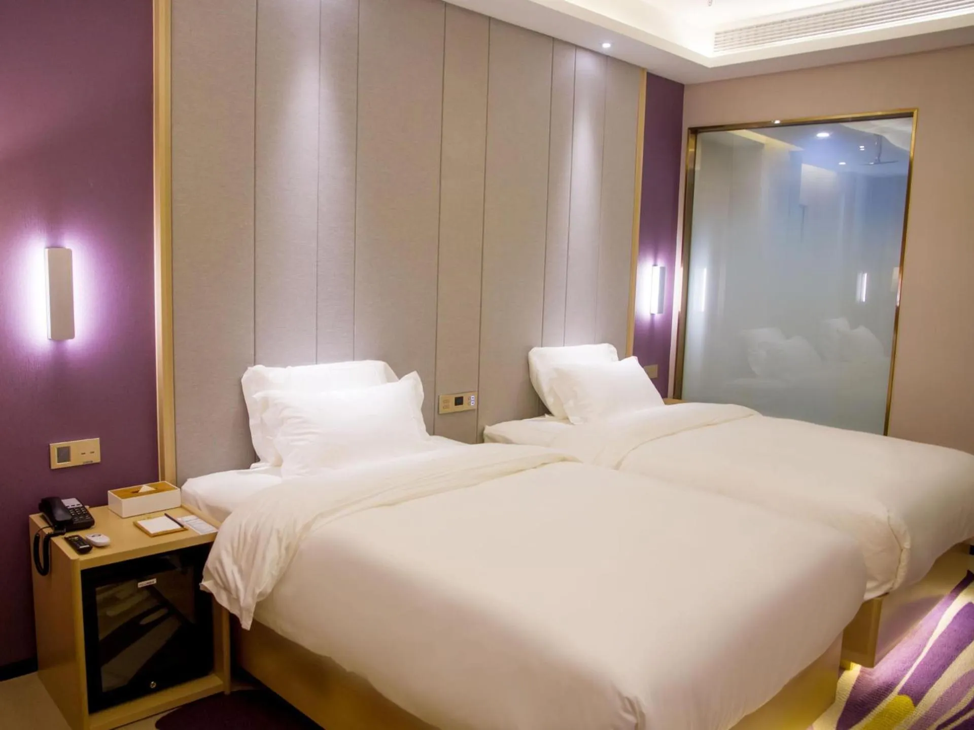 Bed in Lavande Hotel Shiyan Sanyan Branch