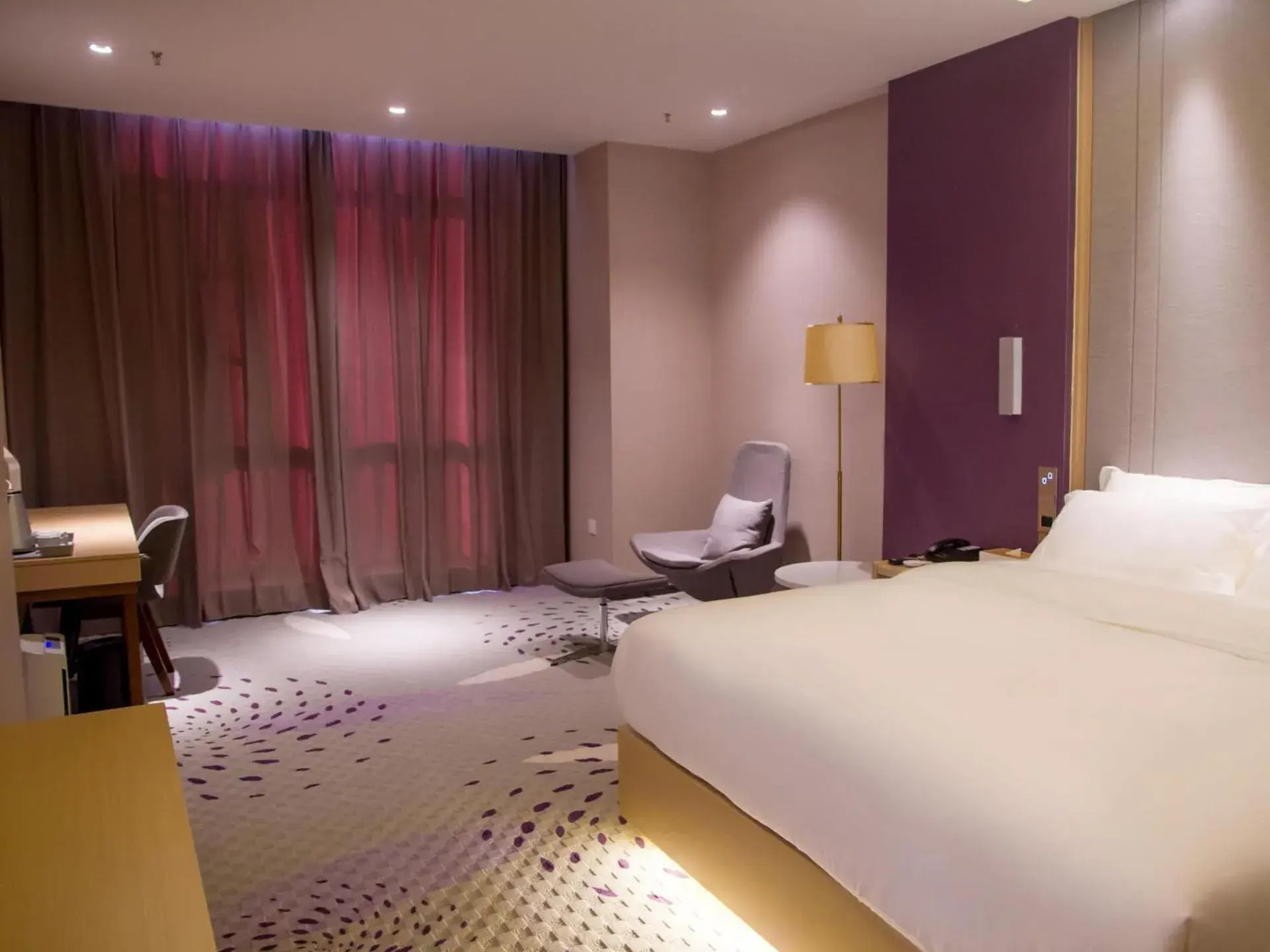 Bed in Lavande Hotel Shiyan Sanyan Branch Bed in Lavande Hotel Shiyan Sanyan Branch