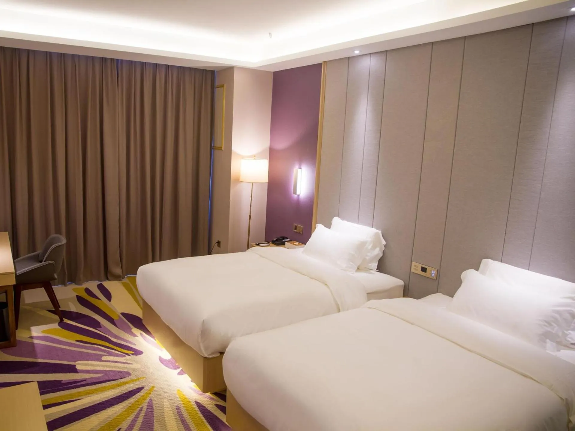 Bed in Lavande Hotel Shiyan Sanyan Branch