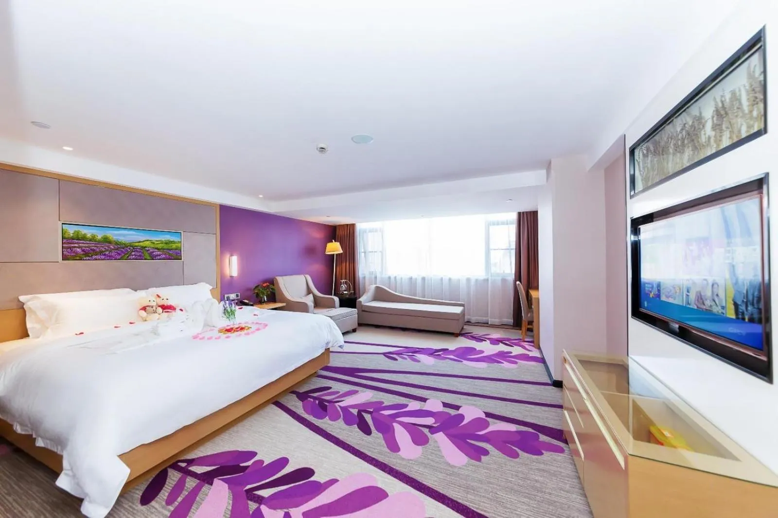 Bed in Lavande Hotel Changde Pedestrian Street Branch