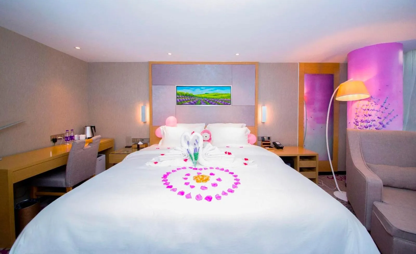 Bed in Lavande Hotel Changde Pedestrian Street Branch