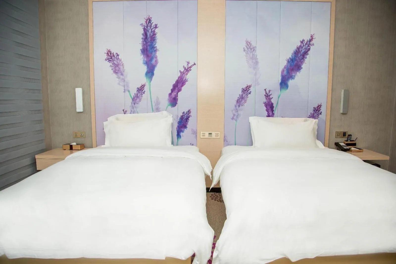Bed in Lavande Hotels Xianning Tonghui Square Branch