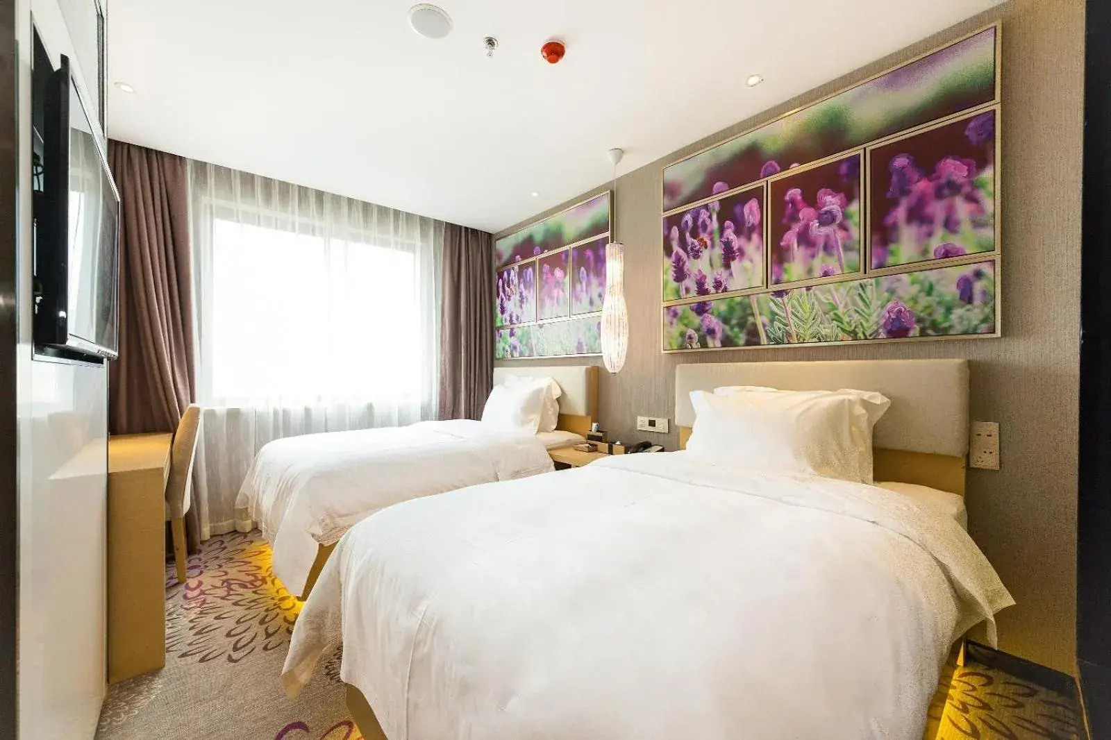 Bed in Lavande Hotels Weihai Weigao Square Branch Bed in Lavande Hotels Weihai Weigao Square Branch