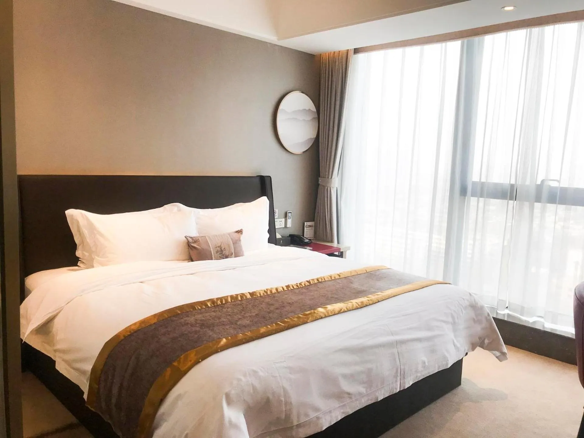 Bed in Lavande Hotel Shijiazhuang Zhonghua North Street Zhongchu Plaza Branch