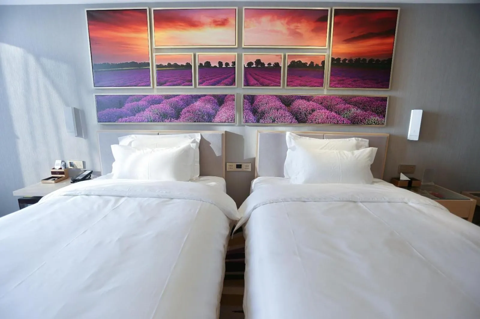 Bed in Lavande Hotel Shijiazhuang Zhonghua North Street Zhongchu Plaza Branch