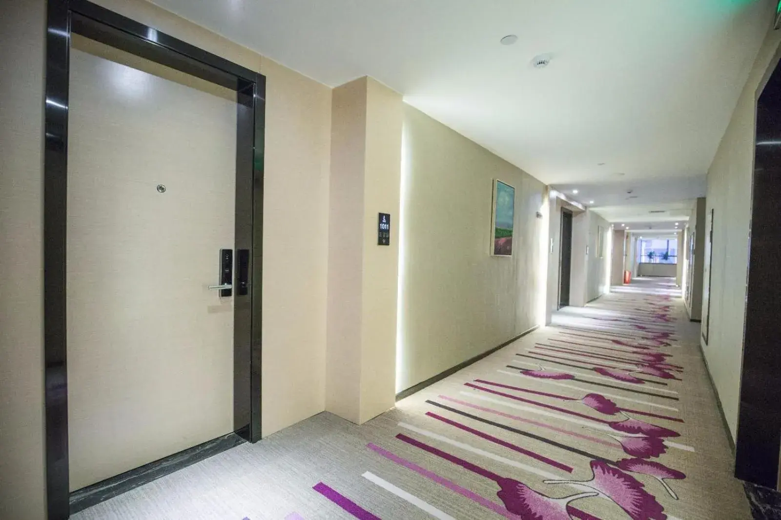 Bed in Lavande Hotel Jiujiang Railway Station Branch Bed in Lavande Hotel Jiujiang Railway Station Branch