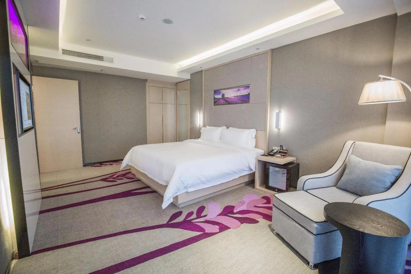 Bed in Lavande Hotel Jiujiang Railway Station Branch
