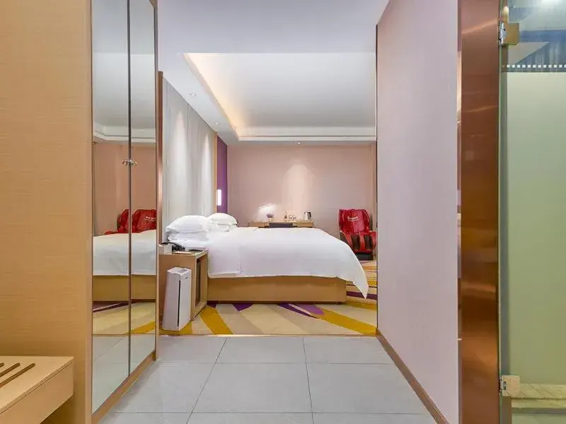 Bed in Lavande Hotel (Guangzhou North Railway Station Branch) Bed in Lavande Hotel (Guangzhou North Railway Station Branch)