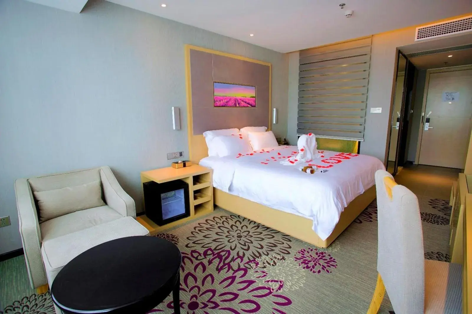 Bed in Lavande Hotel (Xinyi Fuhai Building Branch) Bed in Lavande Hotel (Xinyi Fuhai Building Branch)