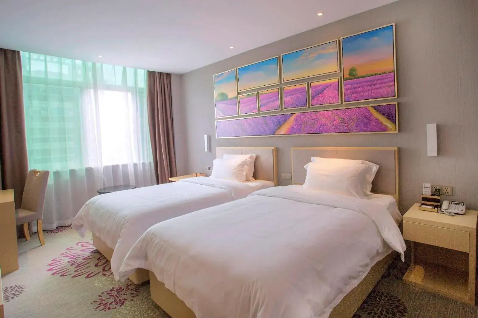 Bed in Lavande Hotel (Xinyi Fuhai Building Branch) Bed in Lavande Hotel (Xinyi Fuhai Building Branch)