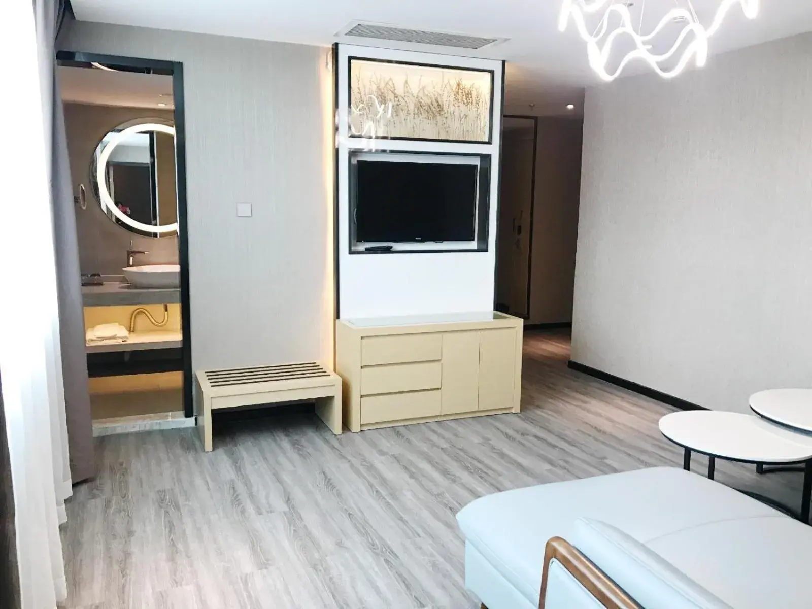 Bed in Lavande Hotel (Xinyi Fuhai Building Branch) Bed in Lavande Hotel (Xinyi Fuhai Building Branch)