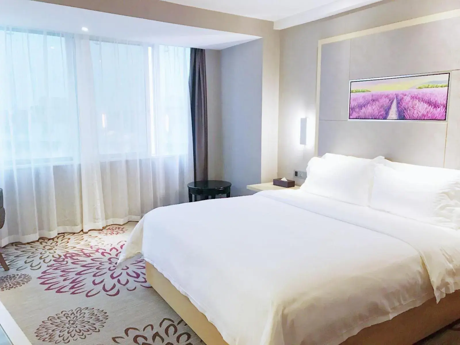 Bed in Lavande Hotel (Xinyi Fuhai Building Branch) Bed in Lavande Hotel (Xinyi Fuhai Building Branch)